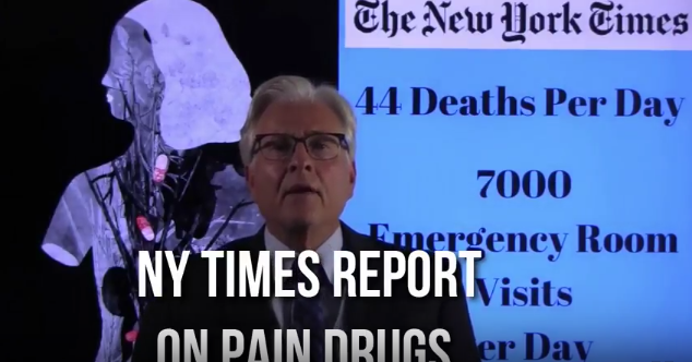 NY Times Report On The Extreme Dangers Of Pain Drugs