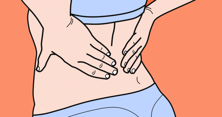How is frequent urination and lower back pain related?